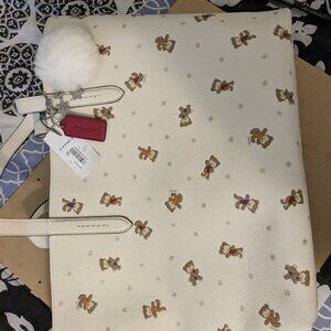 Large Coach tote bag